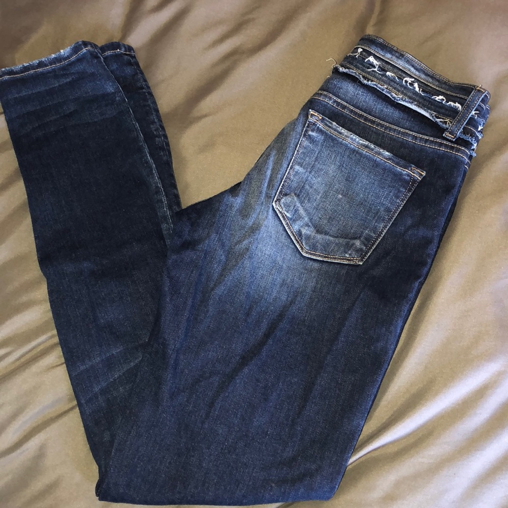 Flying monkey skinny jeans
